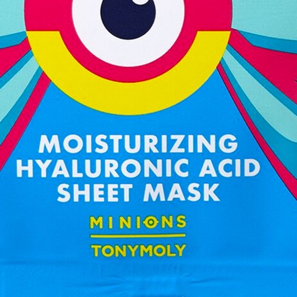 ๐๏ธ FREE w/$30 - TonyMoly Tony Moly Minions Moisturizing Hyaluronic Sheet Mask - Picture 4 of 9